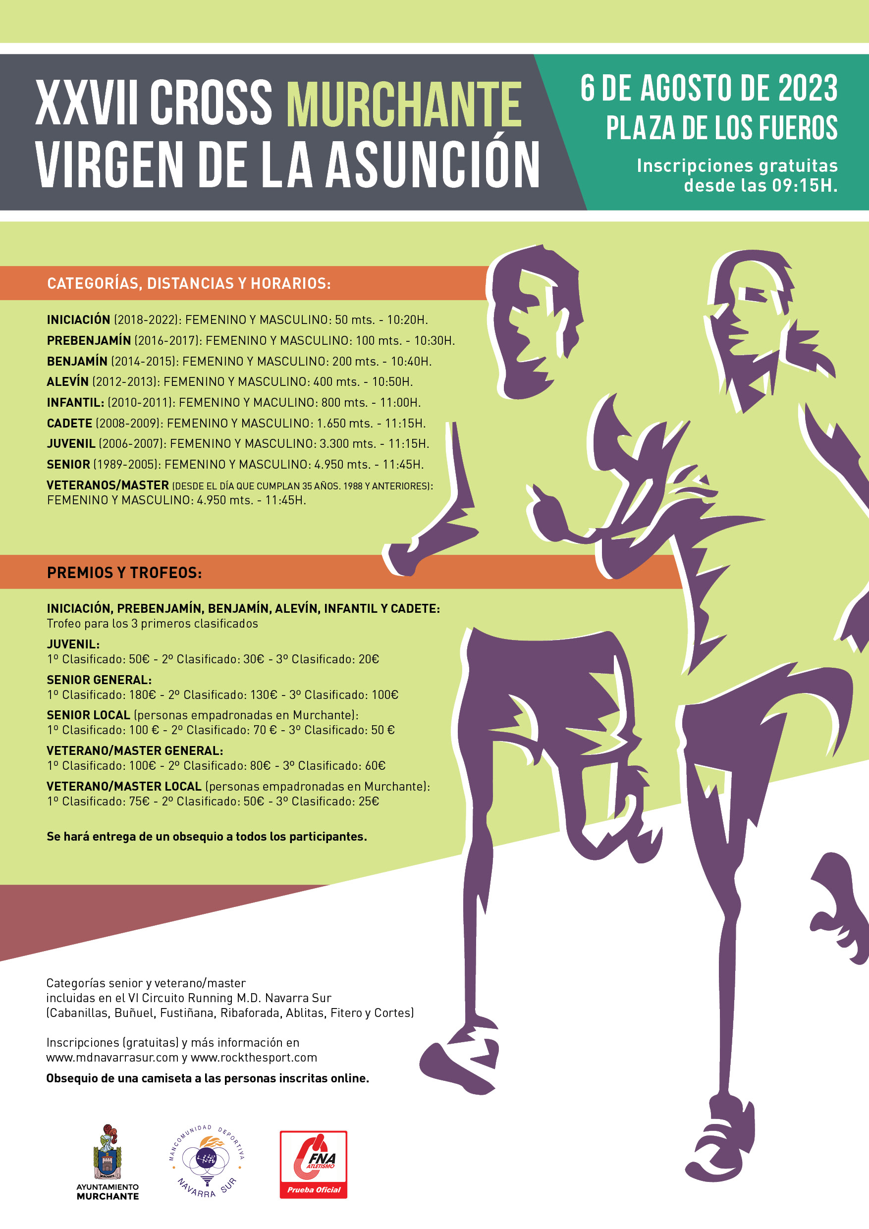 Próximas Competiciones de Ruta